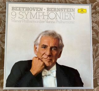 Bernstein Beethoven 9 Symphonien Dgg 2740 216 - 10 8 Lps Box M - Pristine Vinyl
