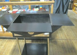 Vintage Abbott Nite Club Suitcase Table With Protective Carrying case 2