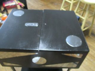Vintage Abbott Nite Club Suitcase Table With Protective Carrying case 5