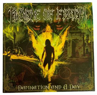 Cradle Of Filth ‎damnation And A Day Record Album Vinyl Sony Music 2003 Nearmint
