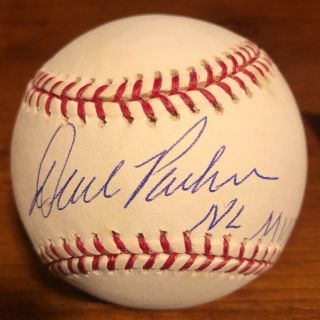 Dave Parker Autograph Baseball,  Tristar Authenticated,  Pirates,  Reds,  " Nl Mvp 78 "
