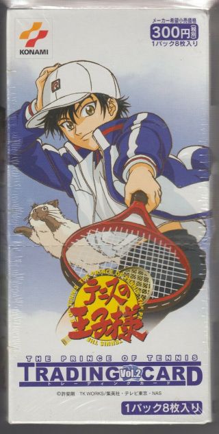 The Prince Of Tennis Trading Card Vol.  2 Box Konami Japanese