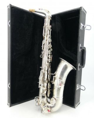 Vintage Vega Co.  Alto Saxophone & Case 1920 