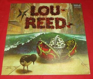 Lou Reed S/t Lp (1972) Orig