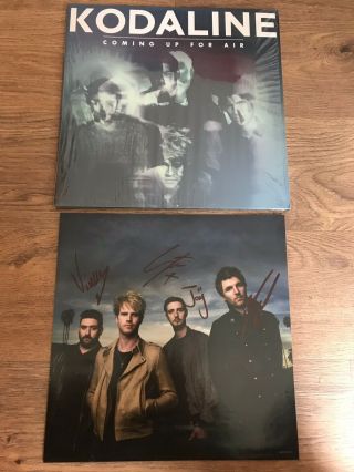 Kodaline - Coming Up For Air Vinyl Lp - With Signed Print