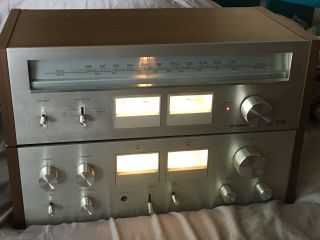 Vintage Pioneer Sa - 6700 & Tx - 6700 Integrated Amp & Tuner.  Indeed