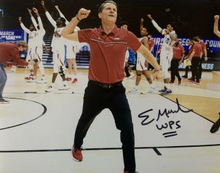 Eric Musselman Hand Signed 8x10 Photo Arkansas Basketball Coach Autograph