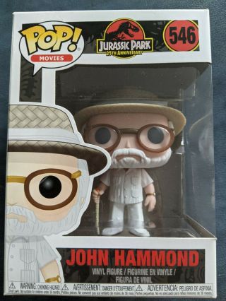 Funko Pop Movies: Jurassic Park - John Hammond 546;