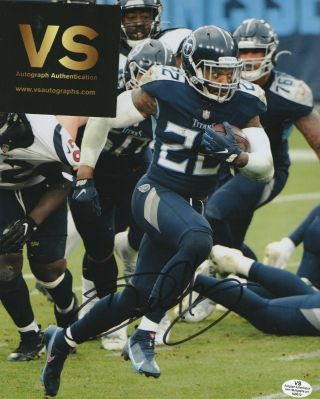 Derrick Henry Tennessee Titans Signed Autographed 8x10 Photo