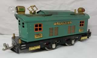 Vintage 1920 ' s Antique Lionel Model Train Set Box 296 O Gauge 5