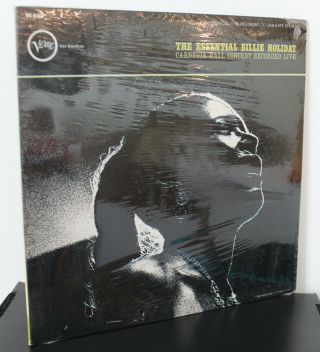 “the Essential Billie Holiday: Carnegie Hall Concert” Lp Verve V6 8410