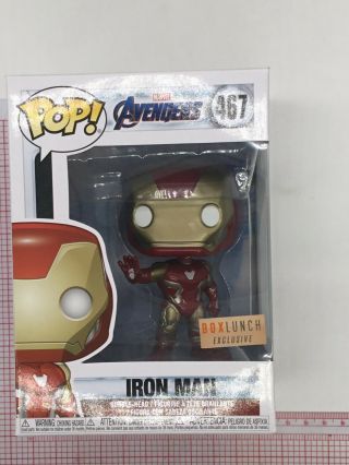 Funko Pop Marvel Avengers - Iron Man - Box Lunch Exclusive 467 A02