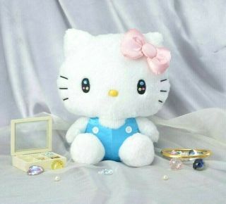 Rare Sanrio Hello Kitty Mega Big Plush Doll Glitter Stone Ver.  Limited To Japan