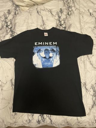 Vintage Eminem Shirt Slim Shady Tour Anvil Xxl 1999