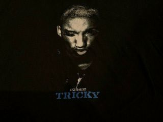 Rare Tricky T - Shirt Vintage Authentic Xl Hip Hop Trip Hop Massive Attack