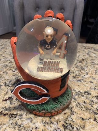 Brian Urlacher Snow Globe - Chicago Bears - Forever Collectibles Legends