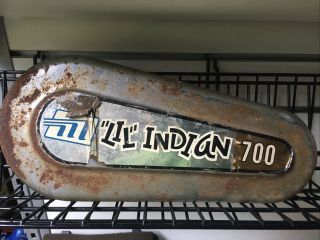 Vintage Lil Indian Minibike Chain Clutch Guard