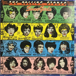 Rolling Stones - Some Girls - 1st Press Monarch Cover 1978 Vinyl Lp Vg,