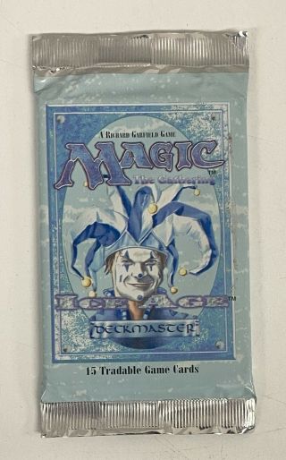 1995 Magic The Gathering Mtg Ice Age Booster Pack