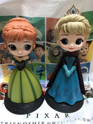 Banpresto Q Posket - Disney Frozen - Anna Elsa Coronation Ver.  A (normal) Figure