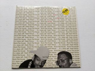 Vinyl Dj Jazzy Jeff & Fresh Prince ‎– Rock The House (1987) Word - Up ‎– Wdlp 0001