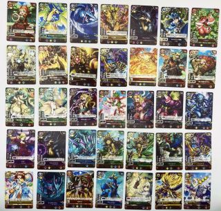 Puzzle & Dragons 140 Trading Card Set Gungho Game Characters Japan