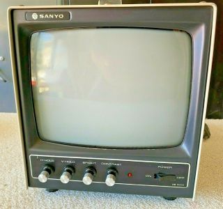 Vintage Sanyo Vm 4209 Apple I Ii Computer Monitor Tv 1979