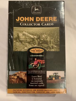 Rare John Deere Collector Cards Limited Edition 1996 Series -
