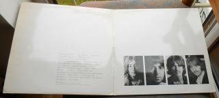 LP The BEATLES White Album 2LP,  UK,  POSTER,  VG 2