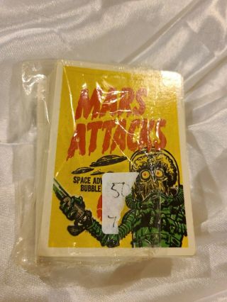 1984 Mars Attacks Reprint Card Set Orenata Galasso Inc