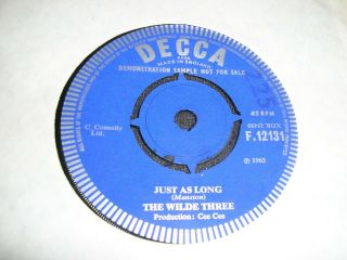 60s Rare The Wilde Three Since You 
