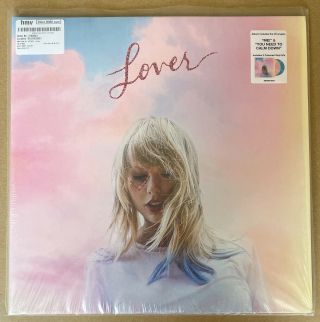 Taylor Swift - Lover (pink & Blue Colour Vinyl) 2lp Vinyl