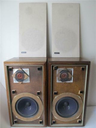 Vintage Advent Large Speakers By Henry Kloss