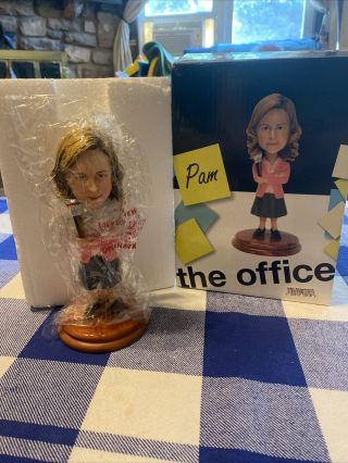 The Office “pam” Bobblehead Figurine - Nbc Experience -,  In Wrap