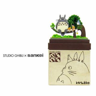 Studio Ghibli Mini Paper Craft Kit My Neighbor Totoro05 " Mei Satsuki And Totoro "