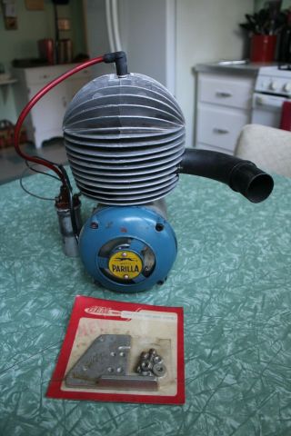 Mid 1960s Parilla Tg14l Vintage Kart Engine Motor