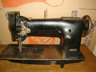 Vintage Industrial Singer Sewing Machine Head Model 112w115
