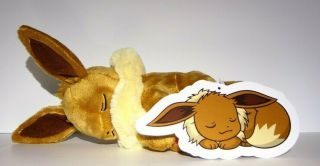 Pokemon Center Plush Eevee Sleeping Ver.  2 Doll Kawaii For Sell In Japan