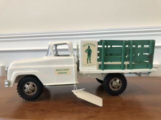 Vintage 1961 Tonka Private Label Green Giant Farm Stake Truck