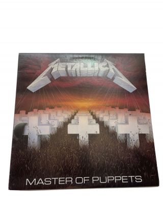 Metallica ‎– Master Of Puppets 1986 Vinyl
