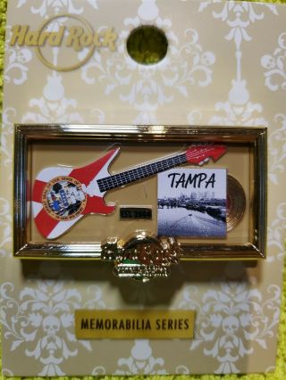 2021 Hard Rock Tampa Hotel&casino Guitar Memorabilia Series Pin Le 400