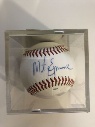 Mike Eruzione Signed Autographed Baseball Team Usa 1980 Gold Miracle
