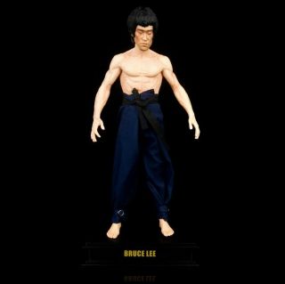 China.  X - H Bruce Lee Jeet Kune Do Kung Fu Master Statue Figure With Base