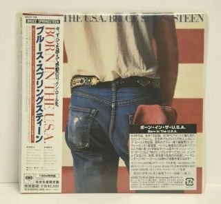 Bruce Springsteen - Born In The U.  S.  A.  - Cd Mini Lp Cover - Ltd - Japan