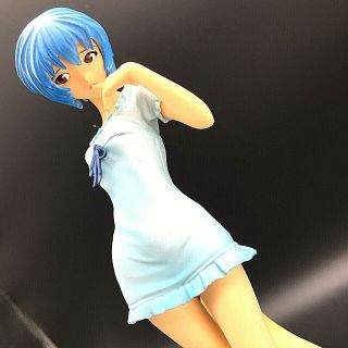Neon Genesis Evangelion Extra Figure Rei Ayanami Pajamas Baby Blue Pillow F/s
