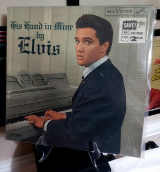 Elvis Presley His Hand In Mine Lp Lpm - 2328 Excellent/nm In Shrink 1964 Pressing