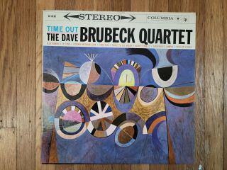 The Dave Brubeck Quartet Time Out 1960 Ex Vinyl Lp Nm Record Cover 6 Eye Cs 8192