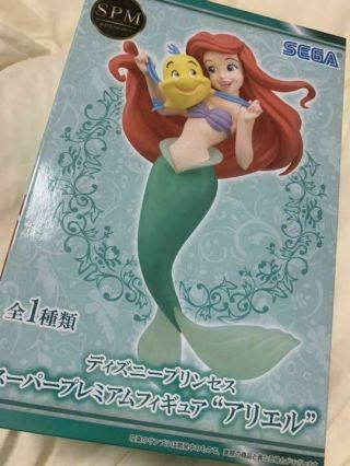 Sega Disney Princess Premium Figure " Ariel " From Japan Cute [a]