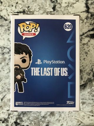 Funko Pop Playstation The Last Of Us Joel 620 Gamestop Exclusive IN HAND 3