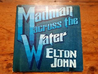 Elton John - Madman Across The Water - Djm Records 1971 Uk Pressing A1/b1